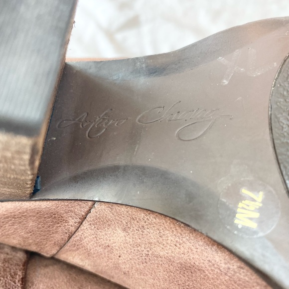 Arturo Chiang Hadley Leather Ancle Boots - Picture 10 of 13